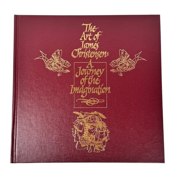 A Journey of the Imagination The Art of James Christensen 1st Edition Book 1994 - Picture 5 of 11